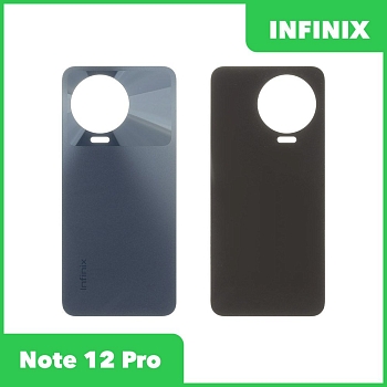 Задняя крышка для Infinix Note 12 Pro (X676B) (серый)