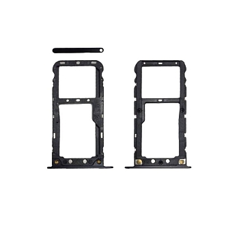 Держатель SIM Xiaomi Redmi 5 Plus (MEG7) черный